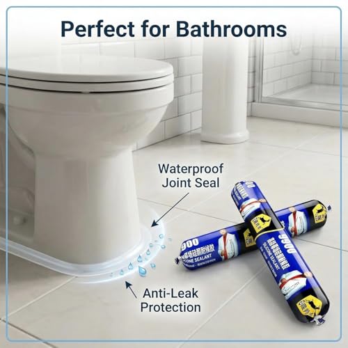 Image of Waterproof Silicone Sealant Adhesive for Roof & Leakage Repair | Weather Resistant | For Concrete, Metal, Steel, Aluminum, Tiles & Water Tank | Flexible & Paintable 750gm