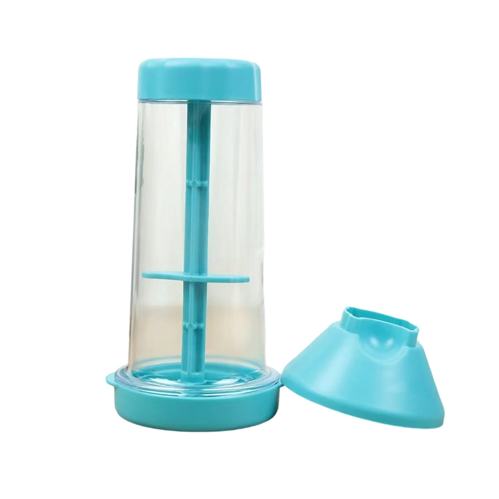 MIDOKSTUA Handheld Flour Sieves Cup Rotating Sifter Home Baking Tool Flours Kitchen Gadgets Cup