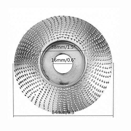 Lixar Carving Carpintaria Angle Grinding Wheel Ferramenta giratória Disco abrasivo para rebarbadora