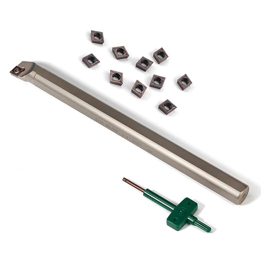 Barra de Mandrinar Indexable 3/4" x 10" con 10 Insertos de Carburo miniatura 2