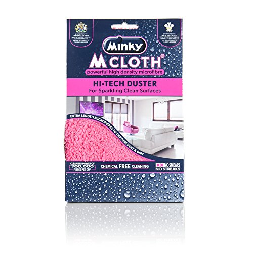 Minky M Cloth Hi-Tech Duster, Pink