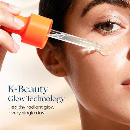 Image of Yes! Skincare You are B-RIGHT Vitamin C Serum with Korean Actives, Glutathione & Ferulic Acid | Brightens & Evens Skin Tone | Paraben & Mineral-Oil Free Korean Skincare For All Skin Types, 30g