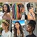 French Curl Braiding Hair 12Inch 8Packs French Curl Crochet Braids Short Curly Crochet Hair Skin-friendly Bouncy Synthetic knotless Braiding Extensions(1B/33/30, 12inch)