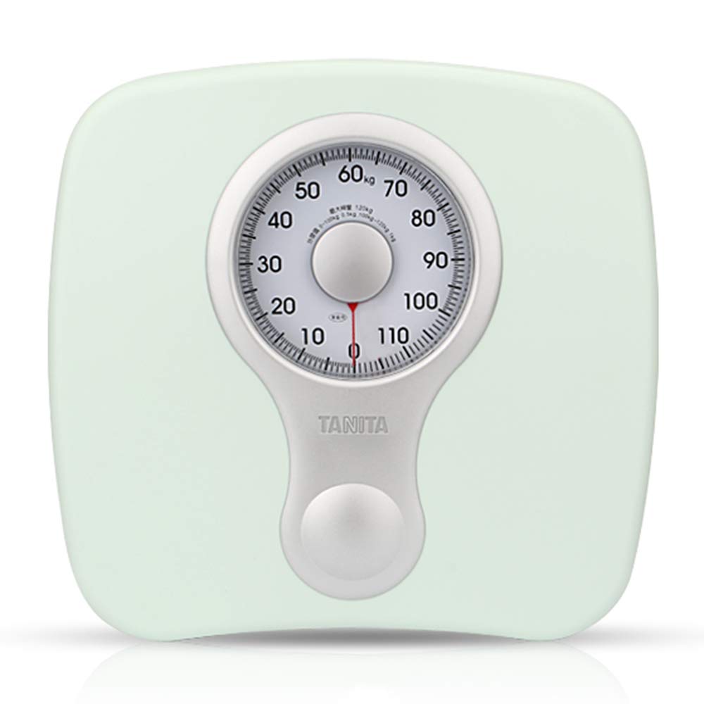 LIUU Health O Meter Mechanical Scale Body Weight Scale for People Bathroom Scale Easy to Read Display Round Corner Safe Design