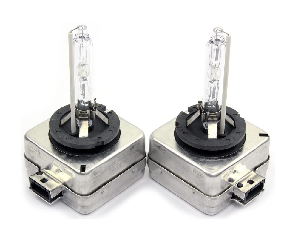 2x St. D1S - 35W - Pk32d-2-85V HID 6000K Xenon Brenner Xenonbrenner Autolampe Birne Gasentladungslampe Ersatzlampe Scheinwerfer Scheinwerferlampe für Abblendlicht Fernlicht - / chiavi