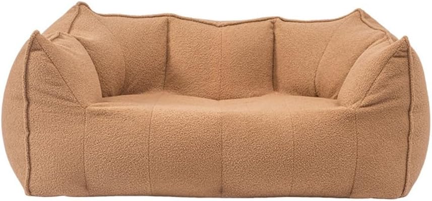 Lazy Sofa Bean Bag Can Sleep Can Lie Down to Wash Bedroom Trend Balcony Tatami Cloth Art(E)