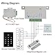 Gaocinys Wasserdichtes RFID -Zugangskontrollsystem Kit WiFi Tuya Access Controller mit 350lbs Kraft Elektrisch kanetische Türschloss Volles Set