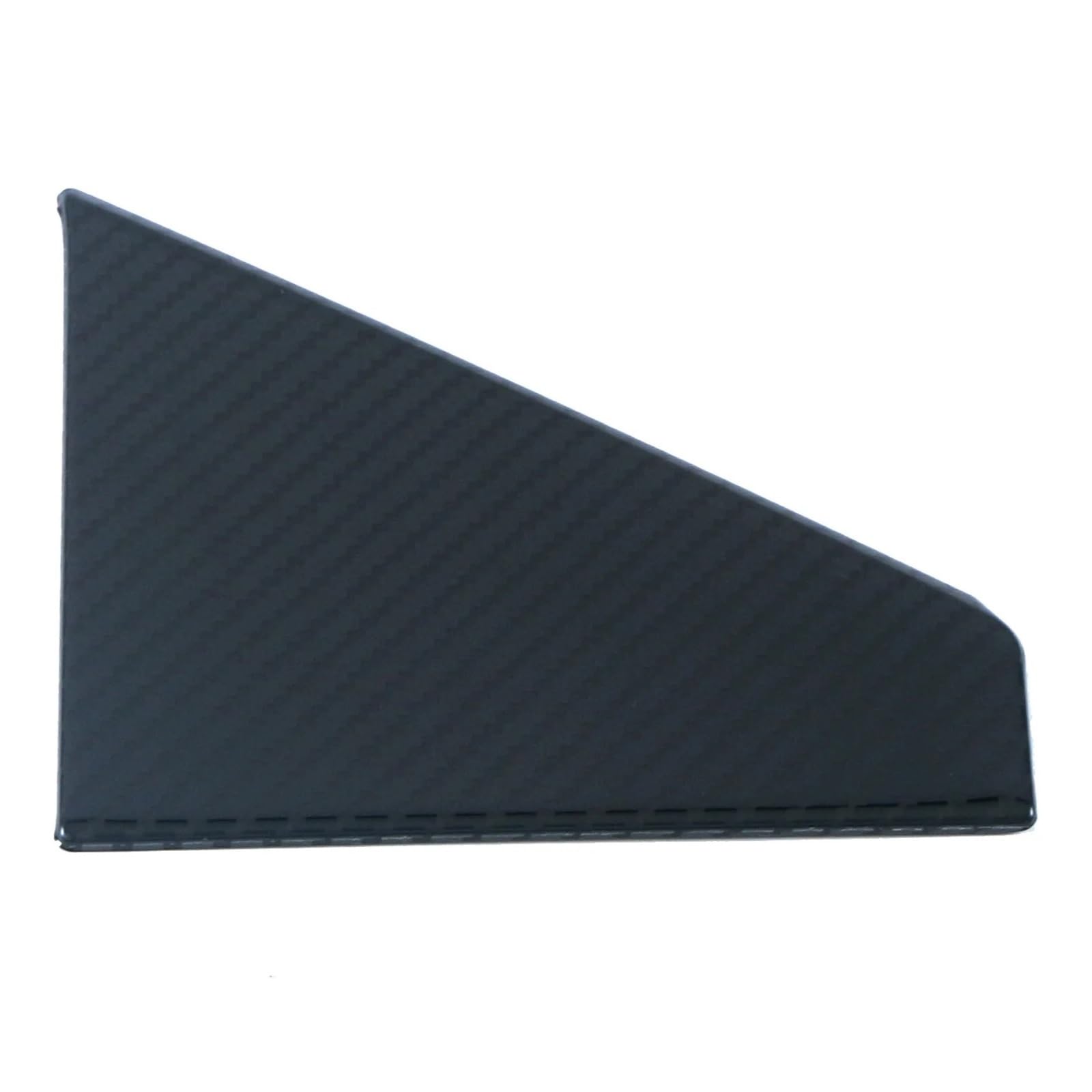 for A3 for 8Y 2020-2023 LHD Car Accessories Dashboard Navigation Panel Decor Trim Cover Stainless Steel 1piece Car Interior Accessories(Carbon Black)