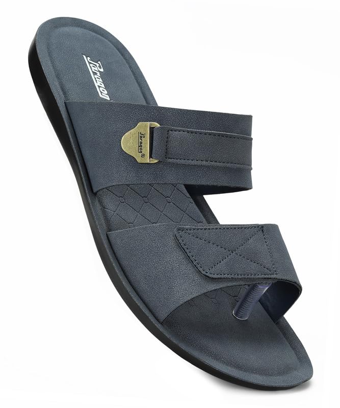 Image of PARAGON A1PUK2240G Men's Slip On Sandals | Trendy Casual Slip-on Sandals with Cushioned Footbed and Durable Construction | Perfect for Everyday Casual Wear