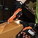 Klein Tools 44312 2-Piece Folding Utility Knife and Slide-Out Knife Set, FLICKBLADE, Retractable with On-Tool Blade Storage, Includes 5 Blades