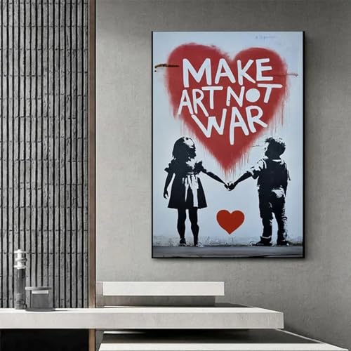 Affiche de motivation pour enfant graffiti street art sur toile avec cadre - 3
