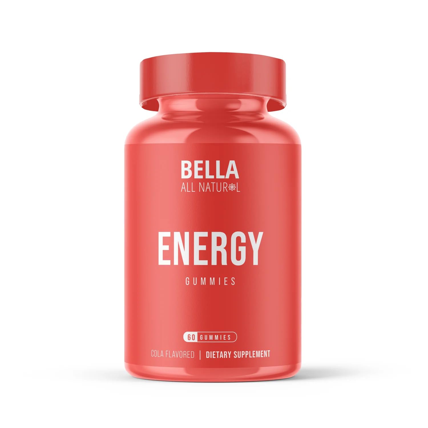 Bella All NaturalEnergy Gummies, Cola Flavor, 60ct
