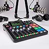 Rode RODECaster Pro 2 Audio Production Console with 4x PodMic Podcasting Microphones, PSA1+ Professional Boom Arms, Over-Ear Headphones, 32GB microSD Card, and 4x XLR Cables #3