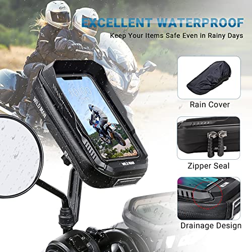VOBUKE Porta Cellulare Moto Impermeabile Supporto