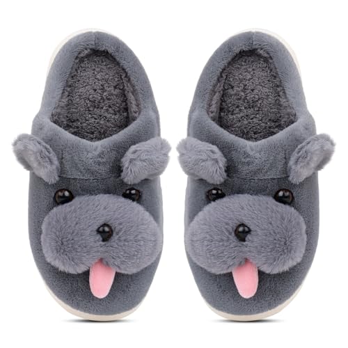 Image of Irsoe Comfortable Indoor /Outdoor Soft Bottom Fur Slippers