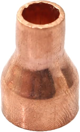 Miniatura 3 de RLECS 6 piezas de acoplamiento de cobre reductor con extremo de sudor 12 x 14 pulgadas ID para adaptador de refrigeración HVAC