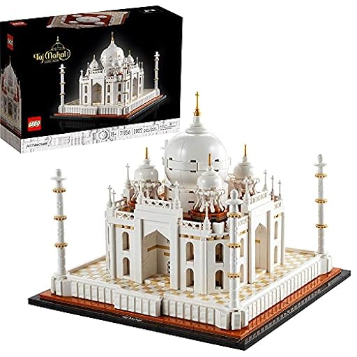 Lego Architecture Taj Mahal (20156) Building Toy; Engaging Building Project for Adults; New 2021 (2022 Pieces) | Ya disponible en tu tienda friki favorita! En mundofriki.es!