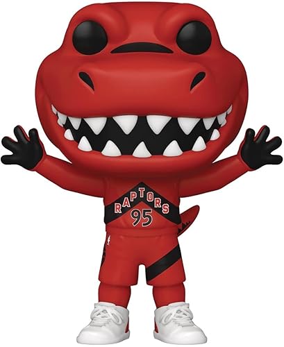 Miniatura 6 de POP NBA Mascots: Toronto - Raptor Funko Pop! Figura de vinilo (incluye funda protectora compatible con POP Box), multicolor, 3.75 pulgadas