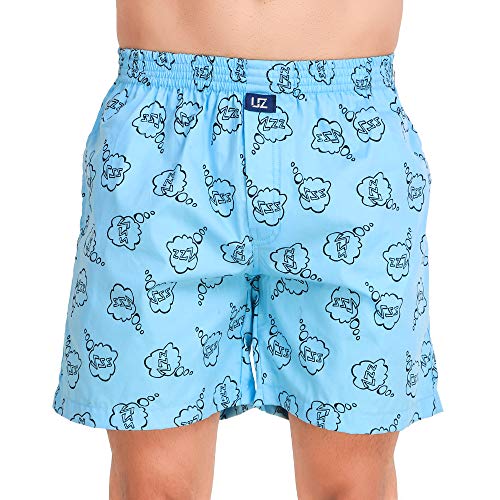Image of UZARUS Men's Printed Boxer Shorts 100% Cotton