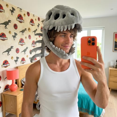 Disfraz de esqueleto de dinosaurio para niños miniatura 2