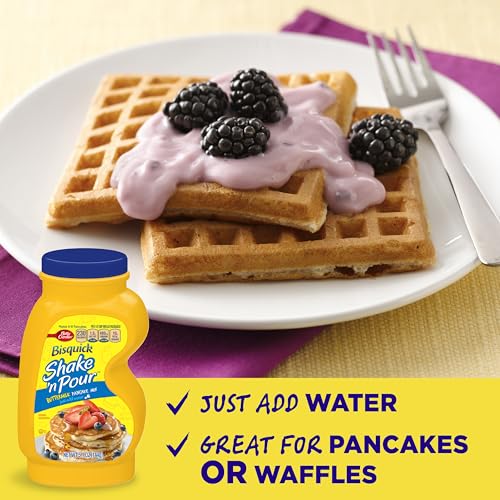 Betty Crocker Bisquick Shake 'n Pour Pancake Mix, Buttermilk, 5.1 oz - image 3