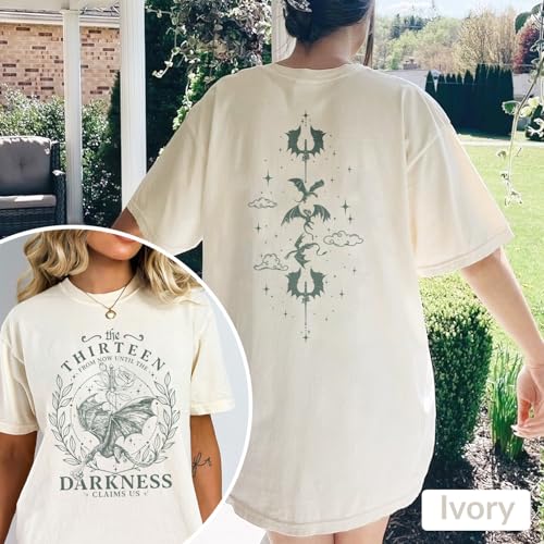 The Thirteen Throne of Glass Shirt - from Now Until The Darkness Claims Us Sjm Shirt, We are The Thirteen Shirt for Men Women Multi2