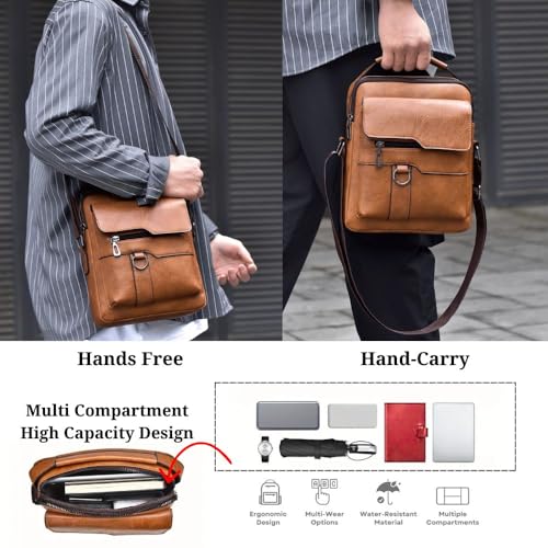 Image of CAVALO - Be Unique Sling Bag| Waterproof | Slim Crossbody Side Bag for Men & Women | Hard Shell Anti-Theft for Travel & Daily Use| Six Pocket|