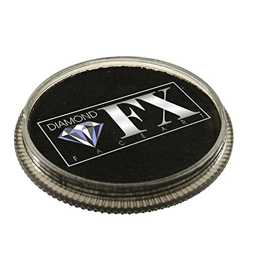 30 gm Diamond FX Metallic Face Paint - Black by
