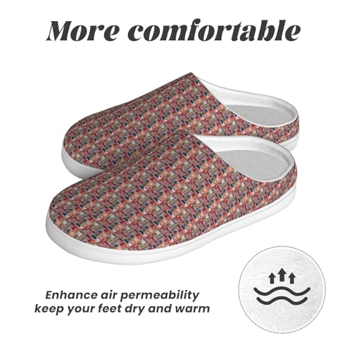 Chaussons lavables faciles à nettoyer pour résoudre le problème des peluches