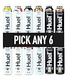 HUEL Ready-to Drink - 500ml - Pick any 6 Bottles - Choose from 10 Flavours - Banana, Berry, Chocolate, Cinnamon Swirl, Iced Coffee Caramel, Salted Caramel, Strawberries & Cream, Vanilla