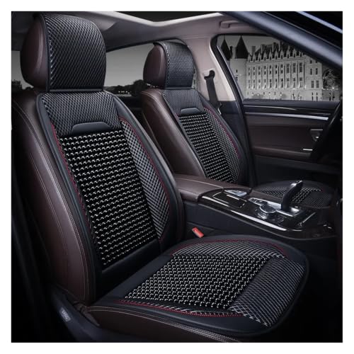 Cojín de asiento de coche en madera transpirable para aliviar la fatiga al conducir 6