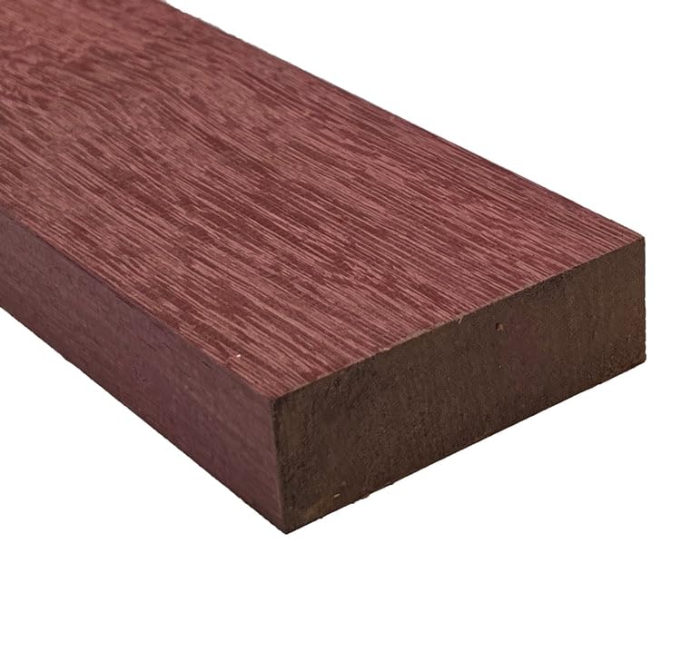 Exotic Wood Zone Purpleheart Guitar Neck Blanks (24" x 3" x 1")