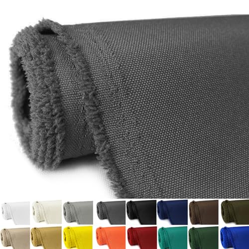 GeeComfy The Yard - Tela de lona impermeable de 58 pulgadas de ancho 600D para tapicería, material de poliéster, para interiores y exteriores, tela resistente al agua para silla, cojín de muebles