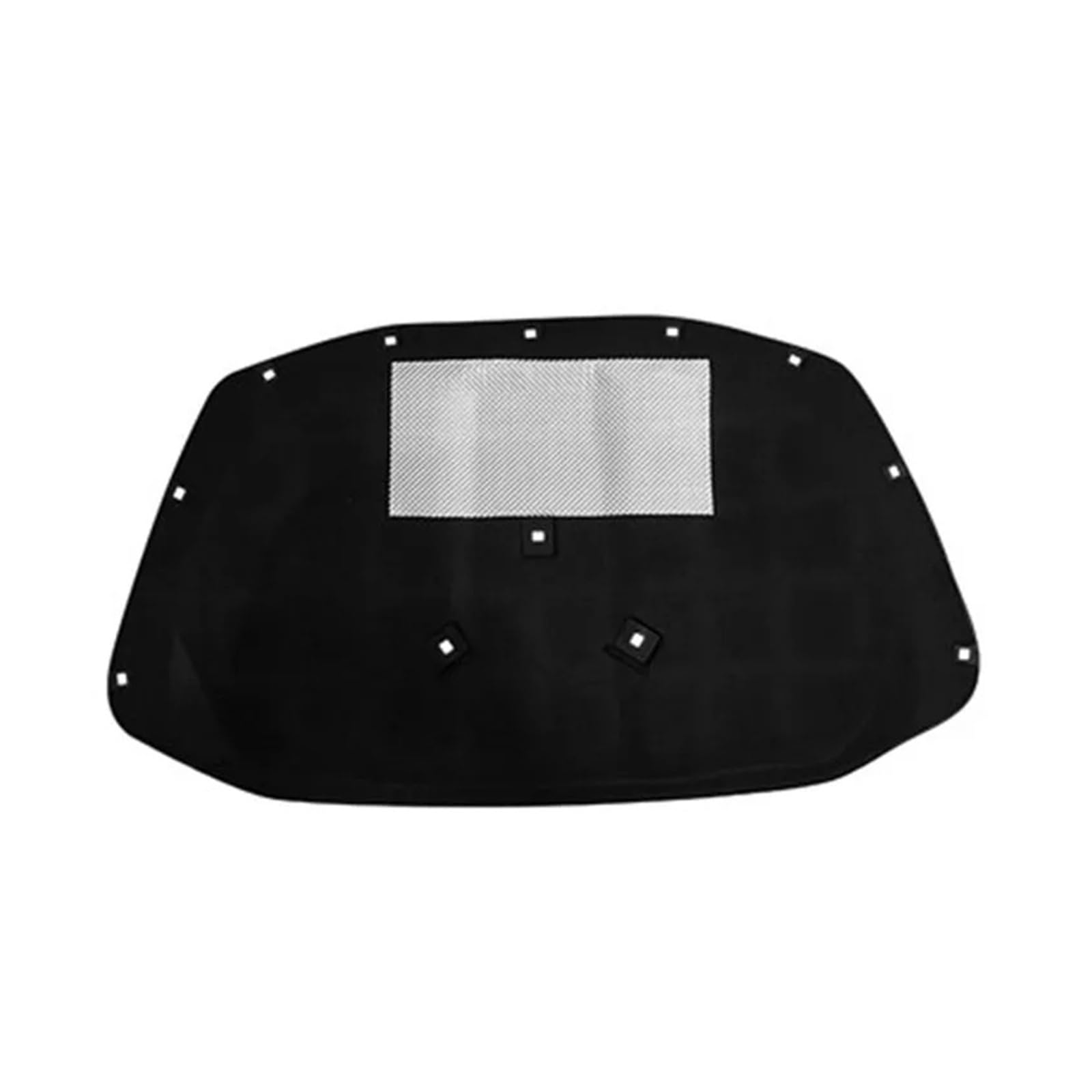 Waleqw One Color For Skoda For Octavia For A5 2007-2010 2011 2012 2013 2014 Car Engine Hood Sound Heat Insulation Cotton Soundproofing Cover Engine Heat Insulation Pad(B)