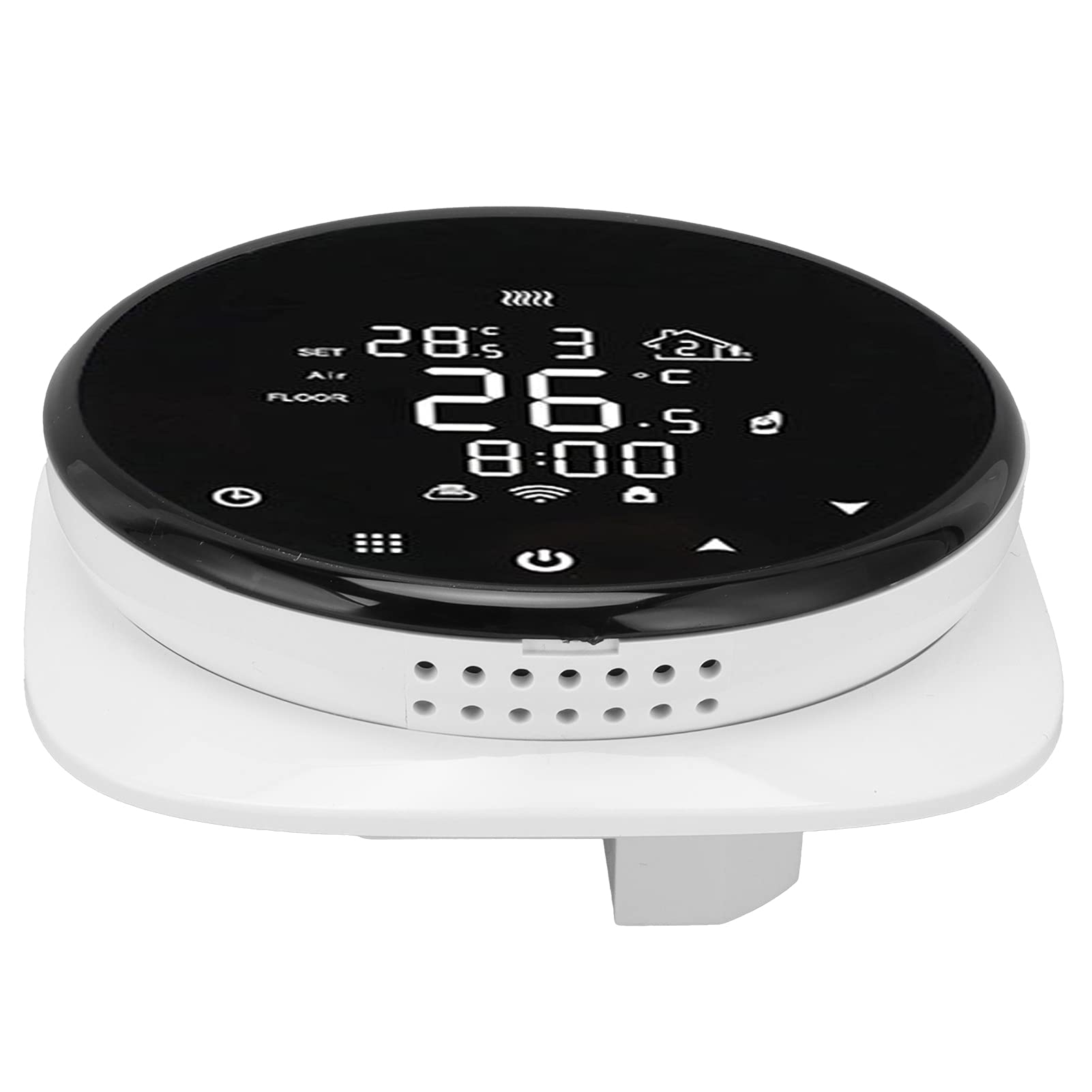 CHICIRIS Termostato Programmabile Smart WiFi per Riscaldamento a Pavimento Elettrico 16A Materiale ABS di Lunga Durata per Uso Domestico