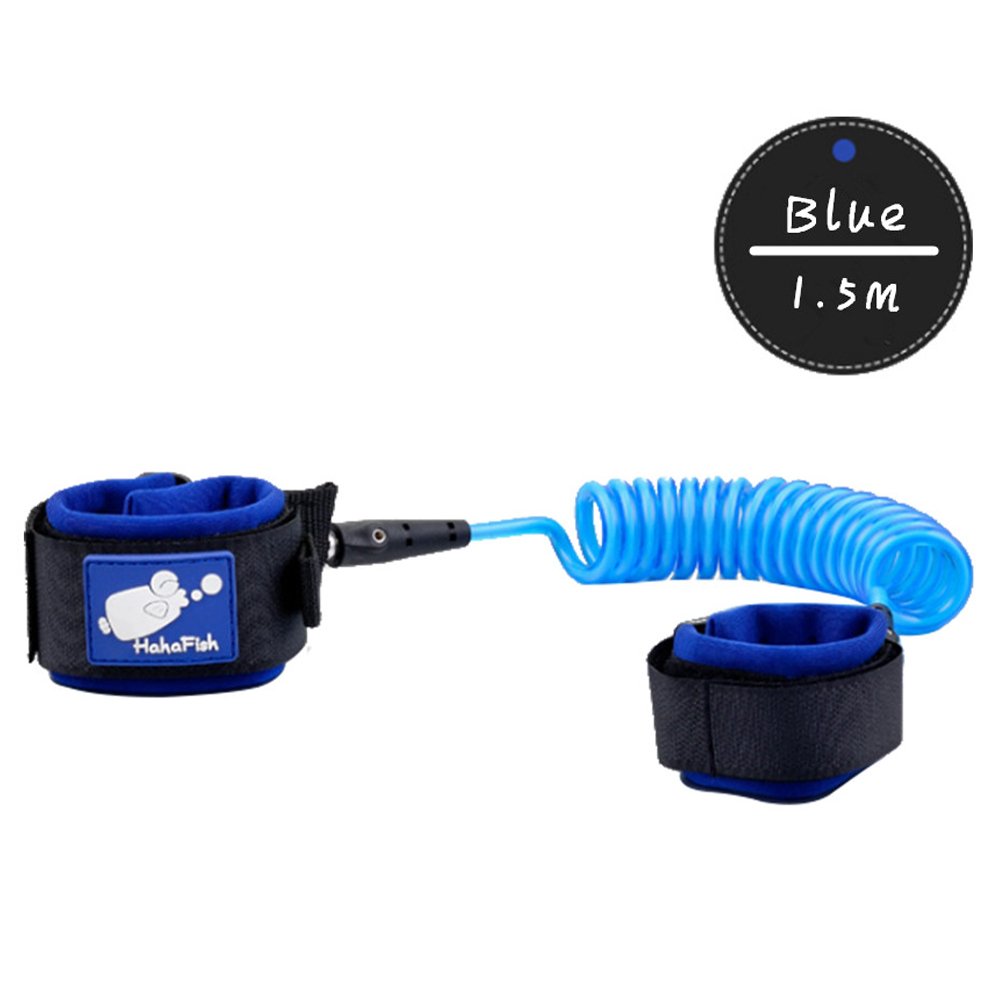 Acepstar Baby Child Anti Lost Wrist Link, Safety Harness Strap Rope Leash Walking Hand Belt(1.5m,Blue)