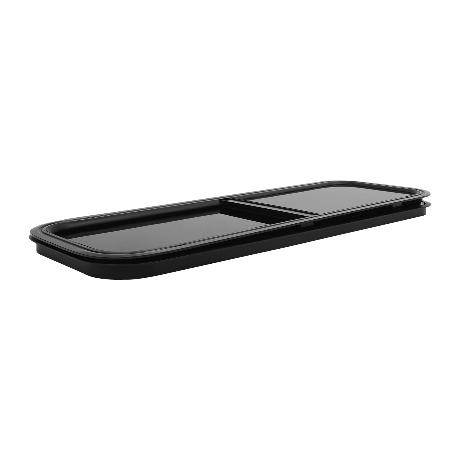 Fenêtre latérale teintée pour caravane - Protection contre les insectes - 900 x 300 mm - Fenêtre basculante à fermeture éclair - Pour camping-car, caravane