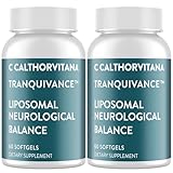 C Calthorvitana Migraine Relief Supplement – Liposomal Riboflavin Vitamin B2 B6 & B12, Magnesium, CoQ10, L-Theanine, PA-Free Butterbur & Feverfew – Natural Head & Nerve – 120 Softgels