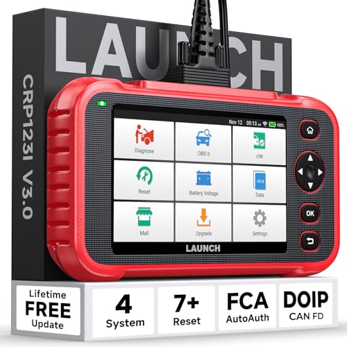 LAUNCH CRP123I V3.0 Elite OBD2 Scanner Diagnostic Tool with DOIP & CAN FD, 2026 New Code Reader for Cars and Trucks, Eng - Detailed View