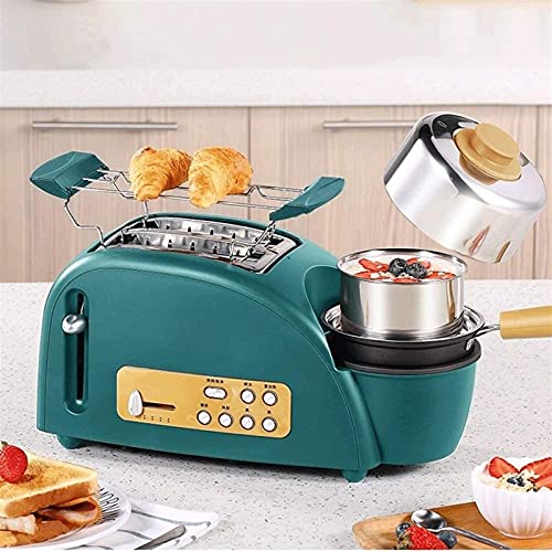 WGLLSD WGLL 2 Scheiben-Toaster, Edelstahl-Toaster mit 7-Gängen-Bräunungseinstellungen, Bagel/Wiedererweihe/Abtauung… – Bild 3
