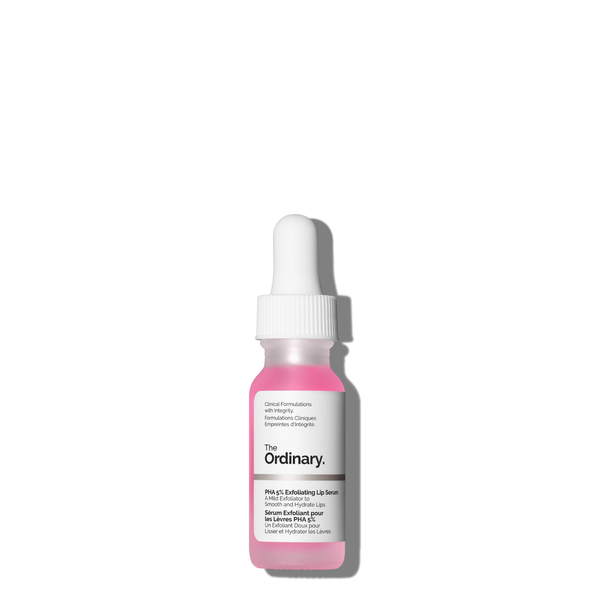 The Ordinary PHA 5% Exfoliating Lip Serum: Feuchtigkeitsspendendes über Nacht wirkendes Lippenpeeling, 15 ml