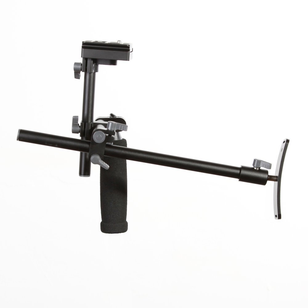 Fotga DSLR Singolo Mano Sostegno Della Spalla Rig Staffa Stabilizzatore + Piastra a Sgancio Rapido per Fotocamere DSLR e Videocamere
