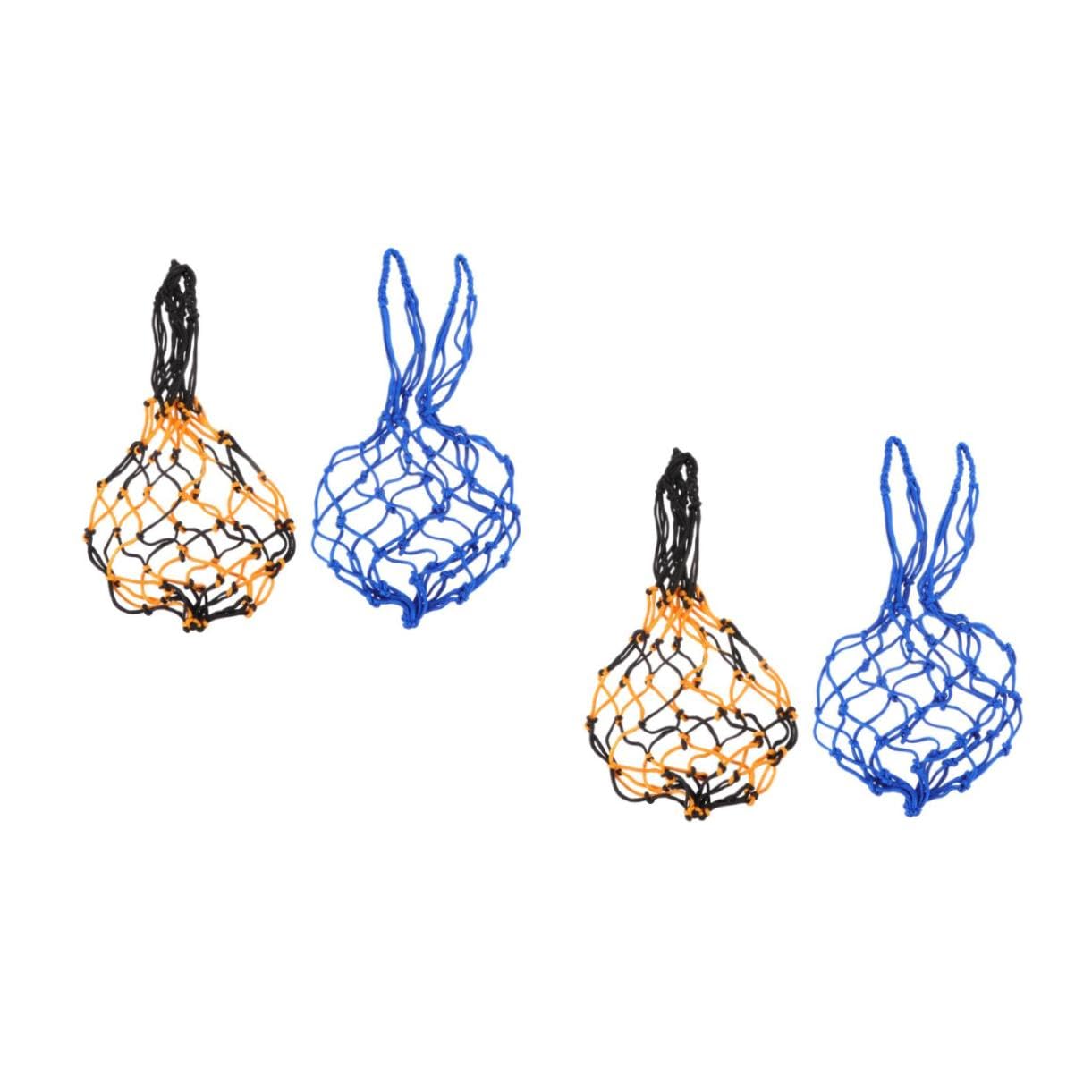 1set Thickened Football Mesh Bag Sports Equipment Bag for Soccer Basketball and Volleyball Drawstring Design for and Training Activities 2pcs