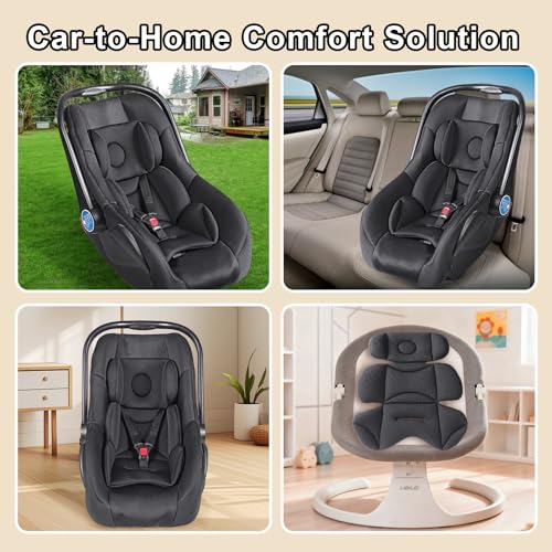 Almohadilla para asiento de bebé transpirable y suave miniatura 5