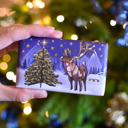 Savon de Noël au renne 190 g, idée cadeau pour les fêtes - 4