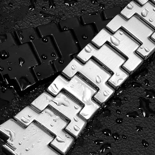 Image of Stainless Steel Quick Release Strap Compatible with Men's G-Shock GM2100 GM5600 Watch Band Replacement