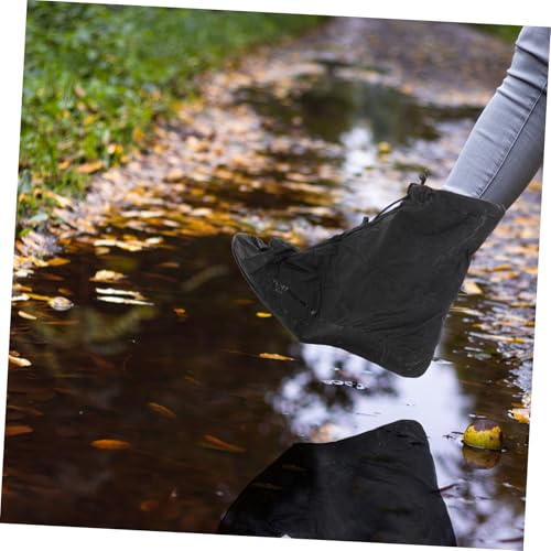 Cubierta para botas de lluvia, cubrebotas antideslizantes para actividades al aire libre miniatura 3
