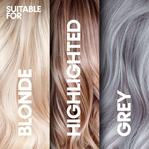 PROVOKE Touch of silver Brighten and Defrizz Purple Serum 100 ml. Neutralise Brassy Tones. Anti Frizz, Seal Split Ends. Plant-Based Keratin. Purple Pigments. For Blonde, Highlighted and Grey Hair - Image 6