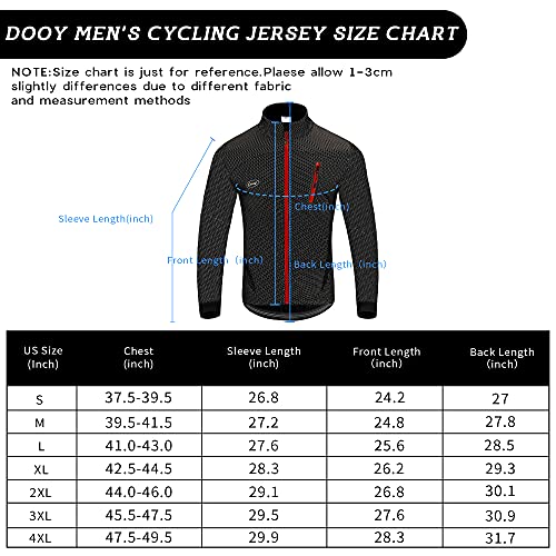 Veste de cyclisme thermique Dooy softshell imperméable pour homme et VTT