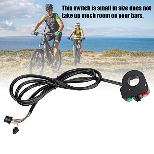 Interruttore bici, 3 in 1 Avvisatore acustico